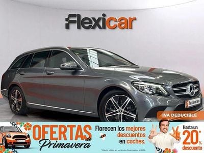 Usado Mercedes C200 160 CV (117 kW) 2020 Gris Familiar