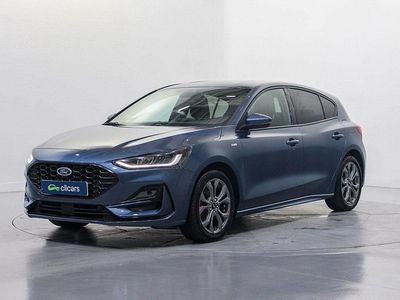 Usado Ford Focus ST-Line 125 CV (91 kW) 2022 Azul Berlina
