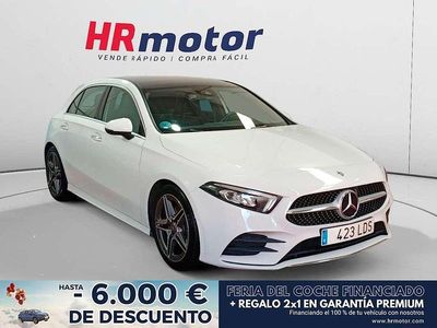 Blanco Usado 2020 Mercedes A180 AMG line Berlina | 21.290 € (Buen precio)