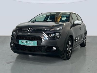 Usado Citroën C3 Feel 83 CV (61 kW) 2022 Gris Utilitario