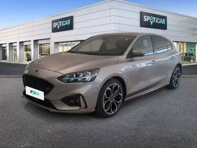Usado Ford Focus ST-Line 125 CV (91 kW) 2019 Gris Berlina