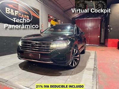 Usado VW Touareg R-line 286 CV (210 kW) 2021 Negro SUV