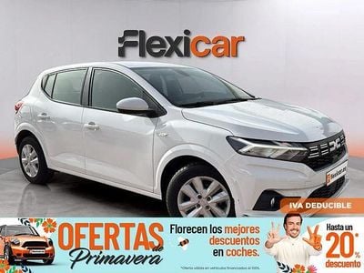 Usado Dacia Sandero Expression 91 CV (66 kW) 2022 Blanco