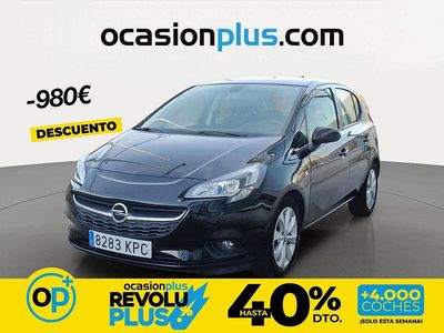 Usado Opel Corsa Selective 100 CV (73 kW) 2018 Negro Utilitario