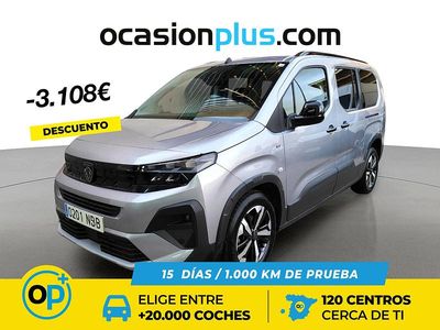 Usado Peugeot Rifter GT 130 CV (95 kW) 2025 Gris Monovolumen