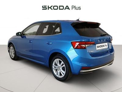 Usado Skoda Fabia 95 CV (69 kW) 2024 Azul Utilitario