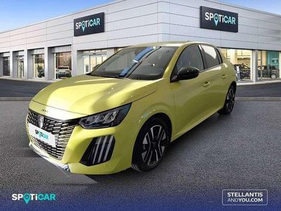 Usado Peugeot 208 Allure 102 CV (75 kW) 2024 Amarillo Utilitario