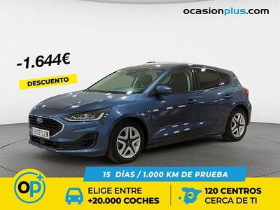 Usado Ford Focus Trend+ 120 CV (88 kW) 2022 Azul Berlina