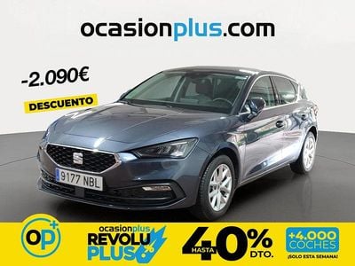 Usado Seat Leon Style 116 CV (85 kW) 2025 Gris Berlina