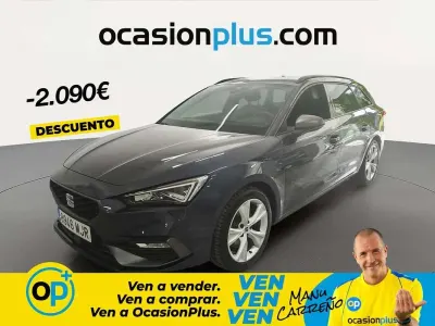 Usado Seat Leon ST FR 150 CV (110 kW) 2023 Gris Familiar