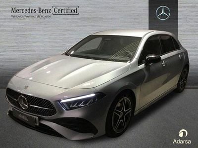 Usado Mercedes A180 AMG line 116 CV (85 kW) 2026 Plata hightech