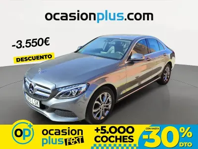 Usado Mercedes C200 184 CV (135 kW) 2018 Gris Berlina