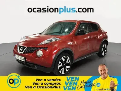Usado Nissan Juke N-TEC 110 CV (80 kW) 2013 Rojo SUV
