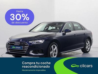 Usado Audi A4 Advanced 136 CV (100 kW) 2021 Azul Berlina