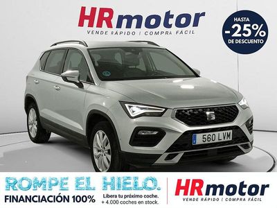 Usado Seat Ateca Style 150 CV (110 kW) 2021 Gris / plata SUV