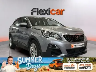 Usado Peugeot 3008 Active 130 CV (95 kW) 2017 Gris SUV