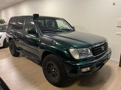 Begagnad Toyota Land Cruiser 204 HK (150 kW) 2002 Grön SUV