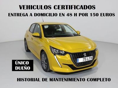 Amarillo Usado 2021 Peugeot 208 Active Utilitario | 10.500 € (Precio justo)
