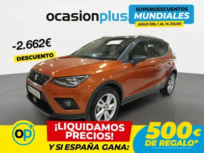 Usado Seat Arona Ecomotive 115 CV (84 kW) 2019 Naranja SUV