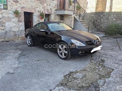 Usado Mercedes SLK200 163 CV (119 kW) 2006 Negro Descapotable