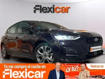 Usado Ford Focus ST-Line X 125 CV (91 kW) 2023 Negro Berlina