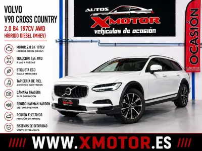 Usado Volvo V90 CC Pro 197 CV (144 kW) 2021 Blanco Familiar