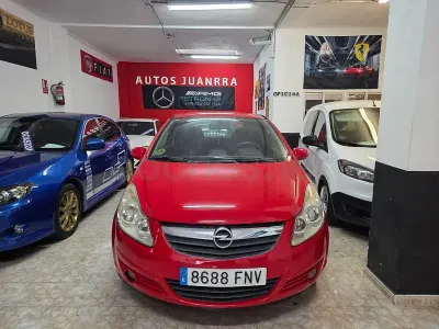 Occasion Opel Corsa Enjoy 75 PK (55 kW) 2007 Rood Hatchback