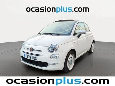 Usado Fiat 500C 69 CV (50 kW) 2017 Blanco Descapotable