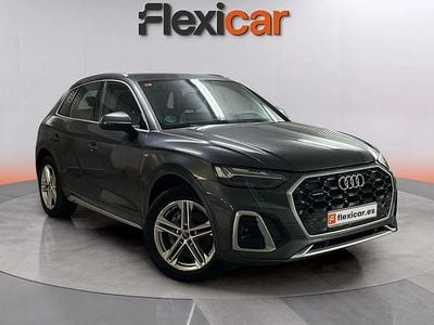 Usado Audi Q5 S-Line 204 CV (150 kW) 2021 Gris SUV
