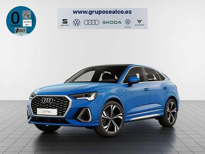 Azul Usado 2021 Audi Q3 Sportback S-Line SUV | 33.990 € (Precio justo)