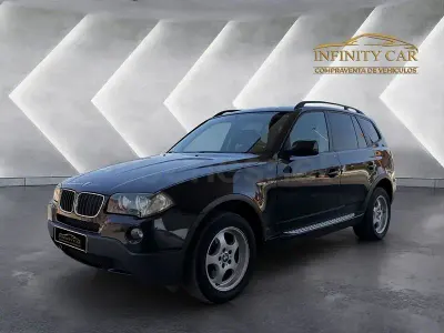 Usado BMW X3 177 CV (130 kW) 2008 Negro SUV
