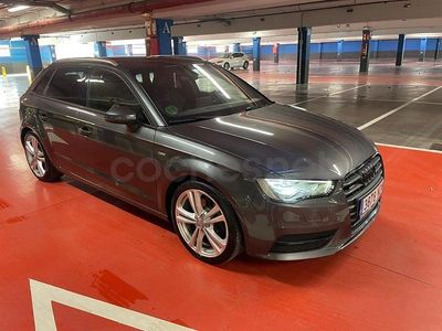 Usado Audi A3 S-Line 184 CV (135 kW) 2015 Gris / plata Berlina