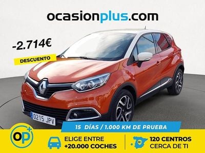 Usado Renault Captur Zen 90 CV (66 kW) 2016 Naranja SUV