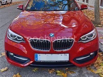 Rojo Usado 2015 BMW 218 Sport Line Coupe | 17.200 € (Buen precio)