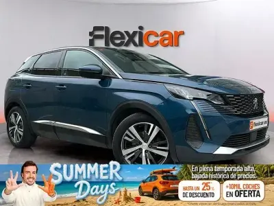 Usado Peugeot 3008 Allure 130 CV (95 kW) 2021 Azul SUV