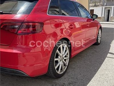 Rojo Usado 2017 Audi A3 S-Line Berlina | 16.500 € (Precio justo)