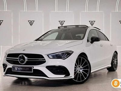Usado Mercedes CLA35 AMG AMG 306 CV (225 kW) 2020 Blanco Coupe