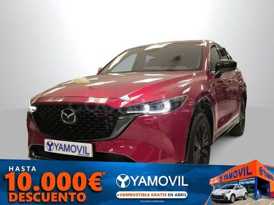 Usado Mazda CX-5 Homura-Line 165 CV (121 kW) 2022 Rojo SUV