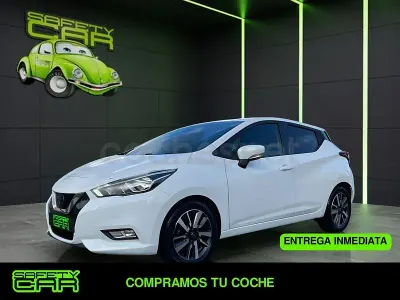 Usado Nissan Micra Acenta 90 CV (66 kW) 2018 Blanco Utilitario