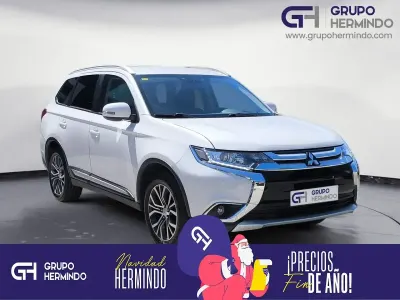 Brugt Mitsubishi Outlander Motion 150 HK (110 kW) 2018 Hvid SUV
