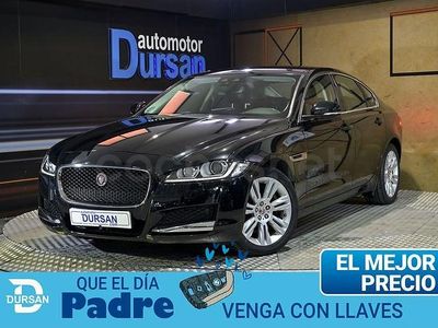 Usado Jaguar XF Portfolio 181 CV (133 kW) 2017 Negro Berlina