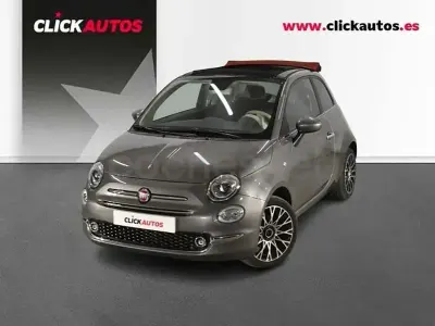 Usado Fiat 500C Dolcevita 70 CV (51 kW) 2023 Gris / plata Descapotable