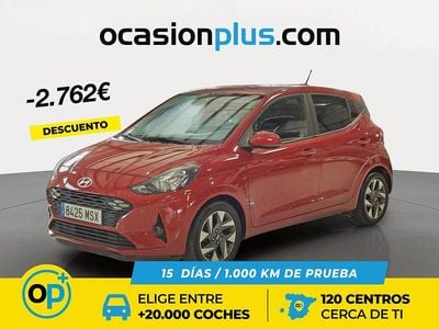 Usado Hyundai i10 63 CV (46 kW) 2024 Rojo Utilitario