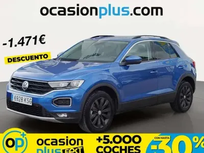 Usado VW T-Roc Advance 116 CV (85 kW) 2018 Azul SUV