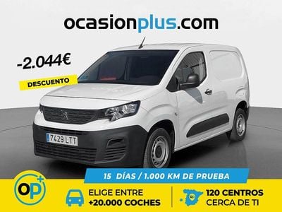 Blanco Usado 2021 Peugeot Partner Monovolumen | 11.490 € (Precio justo)