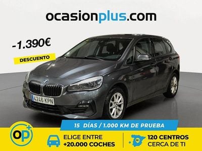 Gris Usado 2018 BMW 216 Active Tourer Monovolumen | 15.290 € (Precio justo)