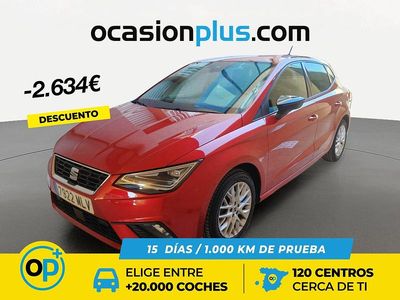 Usado Seat Ibiza FR 110 CV (80 kW) 2023 Rojo Berlina