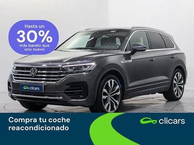 Gris / plata Usado 2021 VW Touareg R-line SUV | 45.990 € (Precio justo)
