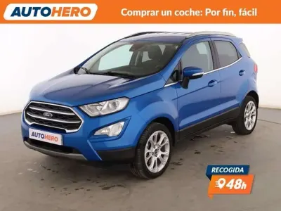 Usado Ford Ecosport Titanium 125 CV (91 kW) 2021 Azul SUV