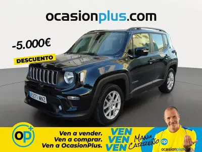 Usado Jeep Renegade Limited 120 CV (88 kW) 2024 Negro SUV